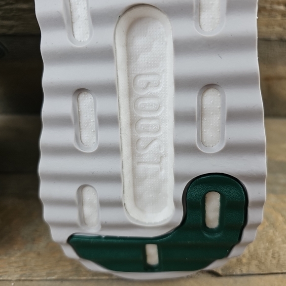 adidas X_PLRBOOST Men's Running Shoes Grey/Collegiate Green - Picture 6 of 12